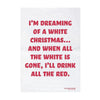 Tea Towel White Christmas