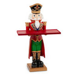 Christmas Nutcracker Red With Tray 60cm - Christmas Decorations Brisbane