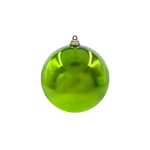 Bauble Shiny Lime Green 140mm - Christmas Decorations Brisbane