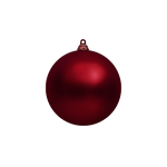 Bauble Matte Burgundy 100mm - Christmas Decorations Brisbane