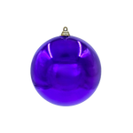 Bauble Shiny Purple 140mm - Christmas Decorations Brisbane