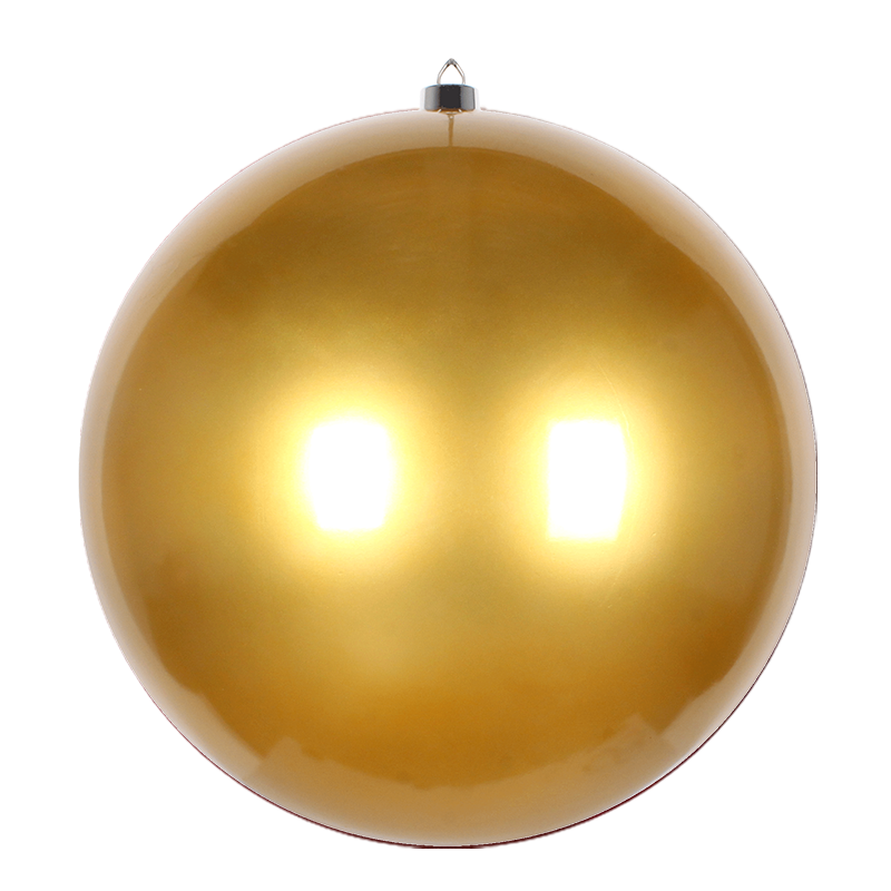 Bauble UV Stable Gold 400mm - Christmas Decorations Brisbane