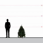 Tree Nordic Pre-Lit 1.2m - Christmas Decorations Brisbane