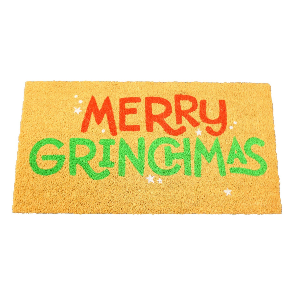 Doormat Merry Grinchmas 95cm - Christmas Decorations Brisbane