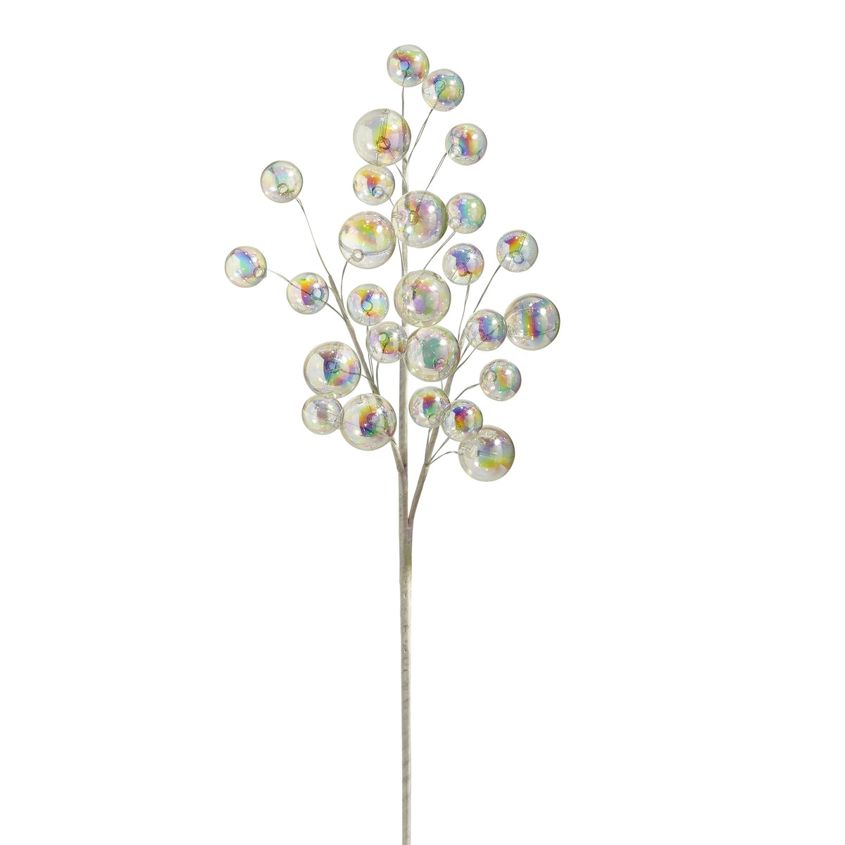 Spray Ball Iridescent 45cm - Christmas Decorations Brisbane