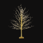 Twinkle Tree Gold LED 120cm - Christmas Decorations Brisbane