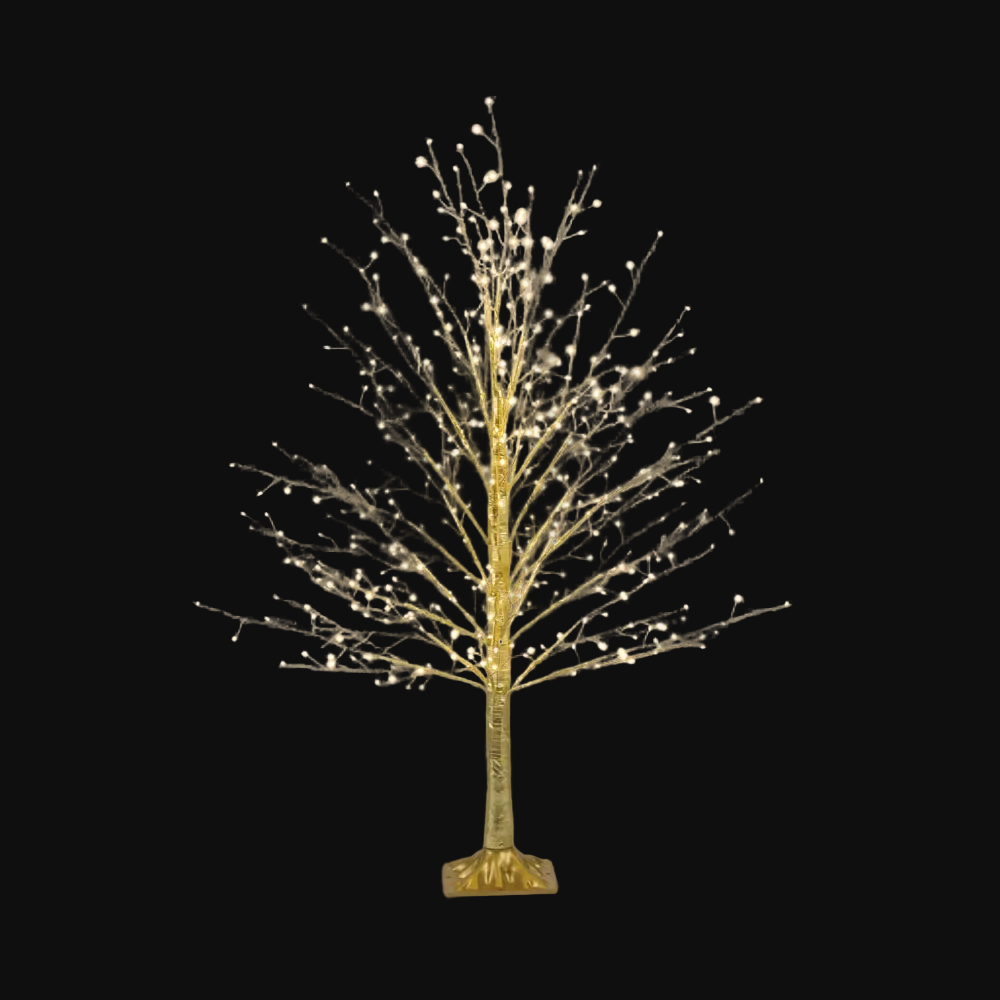 Twinkle Tree Gold LED 120cm - Christmas Decorations Brisbane