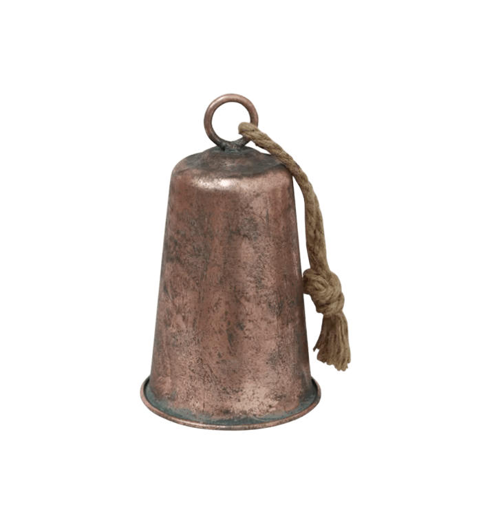 Bell Tall Antique Bronze 16cm - Christmas Decorations Brisbane