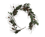 Garland White Berry Pinecone 140cm - Christmas Decorations Brisbane