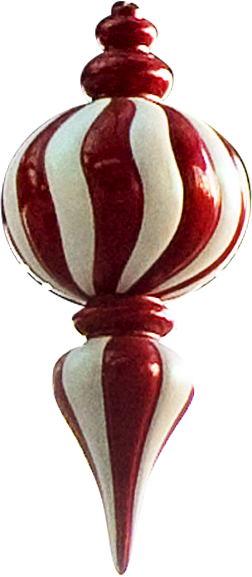 Christmas Finial 2m - Christmas Decorations Brisbane