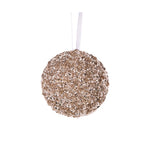 Bauble Champagne Shimmer  15cm - Christmas Decorations Brisbane