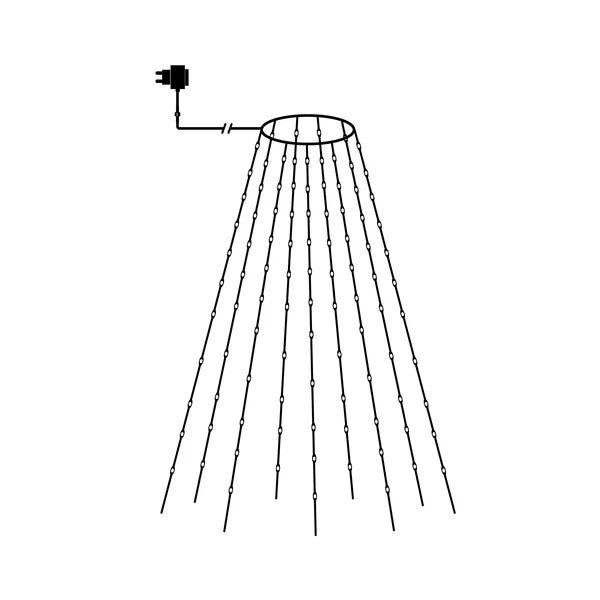 Light RGB String for 1.8m Tree - Christmas Decorations Brisbane