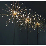 Table Starburst Black 50cm - Christmas Decorations Brisbane