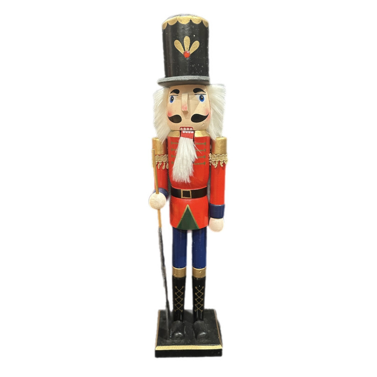 Nutcracker Blue/Red with Rifle 60cm