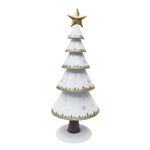 Snowy Tree Standing Decoration 34cm - Christmas Decorations Brisbane