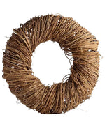 Wreath Natural Stick 40cm - Christmas Decorations Brisbane