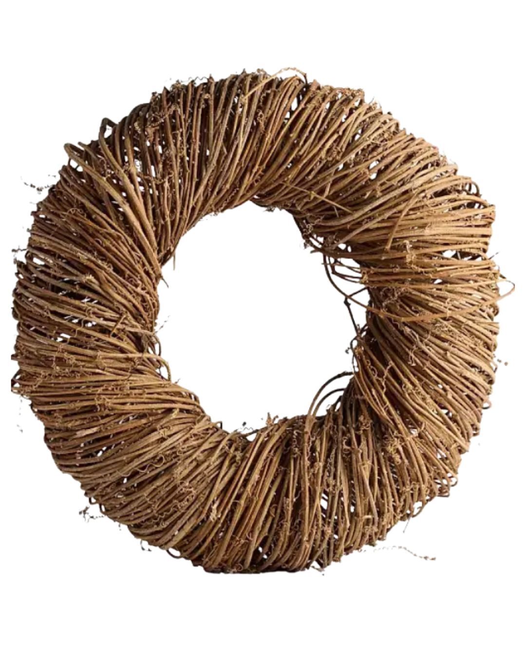 Wreath Natural Stick 40cm - Christmas Decorations Brisbane