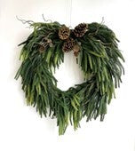 Wreath Real Touch Pine Cones