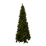 Tree Slimline Pre-Lit 2.2m - Christmas Decorations Brisbane