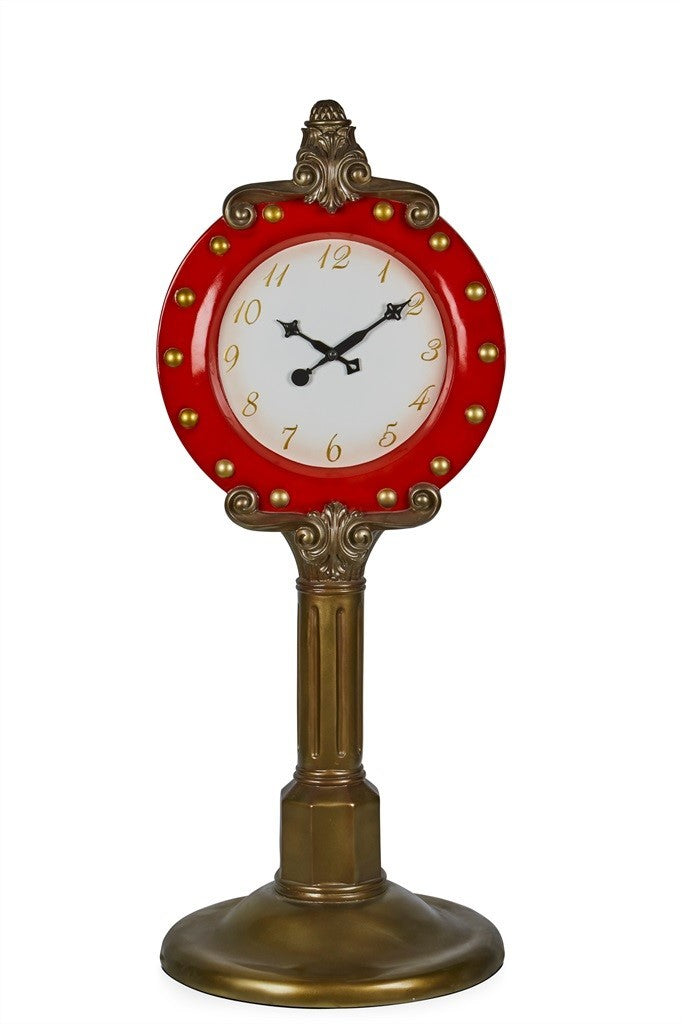 Santa Clock 160cm - Christmas Decorations Brisbane